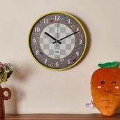 Klik Slim Ralli Sarı 30 cm Çocuk Odası Duvar Saati