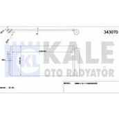 KLIMA RADYATORU BMW E60 E65 M57 N57 N67 KALE 343070