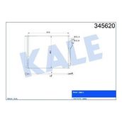 Klıma Radyatoru Bmw F07 F10 F11 F18 N20 Kale-345620