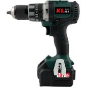 Klpro KLDM18BH-50 18Volt/5.0Ah Li-İon Çift Akülü Kömürsüz Profesyonel Darbeli Matkap