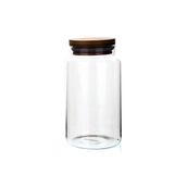 KLT Yv Boğumlu 800 ml Ahşap Kapaklı Kavanoz