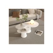 klubeconcept ARYA YUVARLAK BOHEM AYAKLI ORTA SEHPA VE YAN SEHPA 2Li % 100 MDF