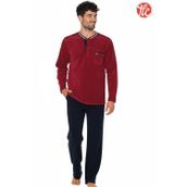 Kly 3023 Erkek Polar Triko Yaka Pijama Takımı