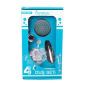 Knitex Marmu MRN-2553 4 Parça Duş Seti