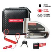 Knmaster Dl610a Alarmlı Disk Kilidi 10 Mm Çelik Pim Hatırlatm