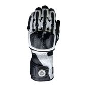 Knox Handroid MK5 Korumalı Deri Motosiklet Eldiveni Siyah Beyaz