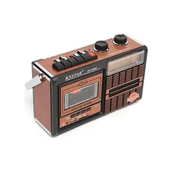 Knstar FP-319BT Bluetooth+Usb+Sd+Fm Radyo Kahverengi Kaset Çalar