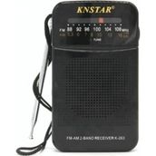 Knstar K-263 Cep Tipi Taşınabilir FM Radyo
