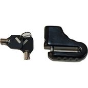 KNT Motosiklet Çelik Disk Kilidi Kilit 5.5 mm Siyah (Alarmlı Değildir)