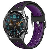 KNY 2125205174 Samsung Galaxy Gear S3 İçin Delikli Renkli Spor Silikon Kordon