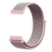 KNY 2125205807 Huawei Watch GT 2 46 mm için Kumaş Desenli Çırtçırlı Kayış-Kordon