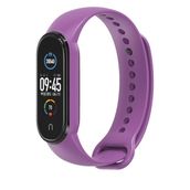 KNY Xiaomi Mi Band 5 Klasik Model Silikon Mor Kordon