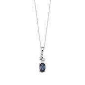 Koçak 0.60 Karat Safir Kadın Pırlanta Kolye