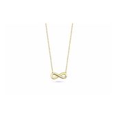 Koçak 14 Ayar Altın Taşlı Sonsuzluk Kolye