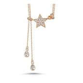 Koçak 14 Ayar Rose Altın Yıldız Kolye