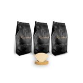 Kocatepe Kahve Filtre Kahve 3 X 500 Gr + Folyo Filtre Kağıdı Hediye