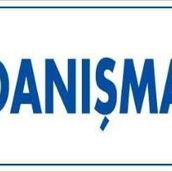 KOD:1702 Danışma 17.5x25 Uyarı Levhası
