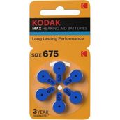 Kodak 6x1 Pr44 675 İşitme Cihaz Pili