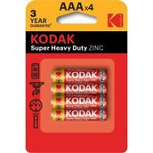 Kodak Çinko Karbon AAA 4'lü Blister İnce Pil