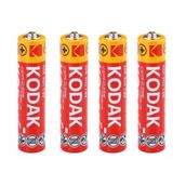 Kodak KAAHZ-S4 60 Adet Süper Heavy Duty Çinko Karbon AAA İnce Kalem Pil