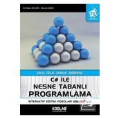 Kodlab C# İle Nesne Tabanlı Programlama Eğitim Kitabı-Mehmet Bilgin