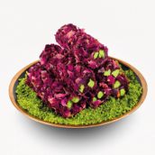 Köksan Antep Fıstıklı Fitil Lokum – Katkısız, Geleneksel (1000 gr, Gül Yapraklı)