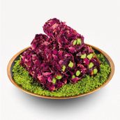 Köksan Lokumları Antep Fıstıklı Fitil Lokum (1000 gr, Gül Yapraklı)