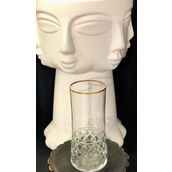 Koleksiyon Aheste Klasik Altın 6'lı Rakı ve Limonata Bardağı