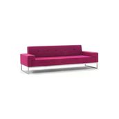 Koltukstilim Pink Üçlü Ofis Kanepesi