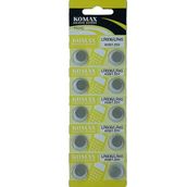 Komax AG9 LR936/LR45/394 10'lu Alkalin Düğme Pil