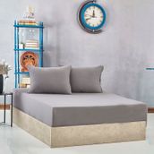 Komfort Home 200x200 cm Battal Boy Penye Lastikli Çarşaf Seti