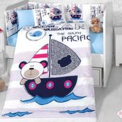 Komfort Home 8 Parça Ranforce %100 Pamuk Pacific Bebek Uyku Seti