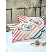 Komfort Home Baskılı Pamuklu Silikon Dolgulu 50x70 cm Yastık