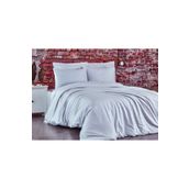 Komfort Home K67 Çizgili Pamuk Saten 160x220 Cm Tek Kişilik Nevresim Takımı