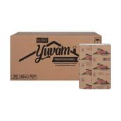 Komili Yuvam Profesyonel Z Katlı Havlu 20 x 24 cm 150 Yaprak 12'li - Beyaz