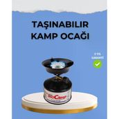 Kompakt ve Hafif Kamp Ocağı Seti Tüplü