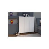 Konak Ev Eşyaları Molto 1.Kalite %100 Mdf Çok Amaçlı Dolap Banyo Dolabı Mutfak Dolabı Ayakkabılık 3 Kapaklı Dolap