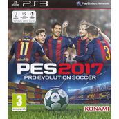 Konami PES 2017 PS3 Oyun Spor Aksiyon Playstation 3 Uyumlu Multiplayer Desteği ile