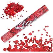 KONFETİ GÜLLÜ KALPLİ 30CM.