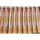 KONFETİ KARNAVAL METALİK RENKLİ 30CM (5264)