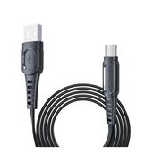 Konfulon DC01 Süper Hızlı Siyah 1 m 2.4A Micro USB Kablo