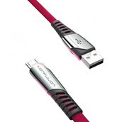 Konfulon DC16 1 mt 2.4A Kırmızı Micro USB Kablo