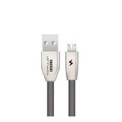 Konfulon S53 Siyah Işıklı Micro 1 m 3A USB Kablo