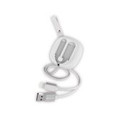 Konfulon S80 20 cm 1 mt 2A Beyaz iPhone Uyumlu Lightning Kablo