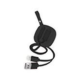 Konfulon S80 iPhone Uyumlu 20 cm 1 mt 2 A Siyah Lightning Kablo