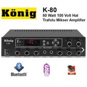 Konig K-80 - 2 Bölgeli Hat Trafolu Stereo Anfi