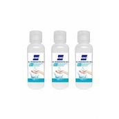 Konix Antibakteriyel El İçin 3x100 ml Çoklu Paket Jel Dezenfektan