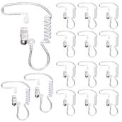 Konohan 15 paket güvenlik kulak parçaları kulaklık ajan kulaklık cadılar bayramı kostüm Prop sahte kulaklık hizmeti güvenlik kulaklık kulaklıklar gizli kulaklık 2 yönlü radyo ses kulaklık Cosplay