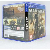 Konsol Cenneti Ps4 Mad Max Koleksiyon Için Boş Kutu + Playstation 4 Mad Max Oyun Cover