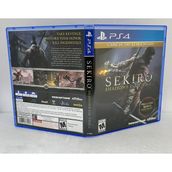 Konsol Cenneti Ps4 Sekiro Shadows Die Twice Koleksiyon Için Boş Kutu + Playstation 4 Sekiro Shadows Die Twice Oyun Cover